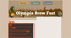 Desktop Screenshot of olybrewfest.com